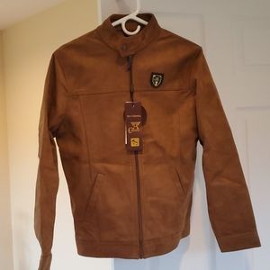 Light Brown Suede Jacket